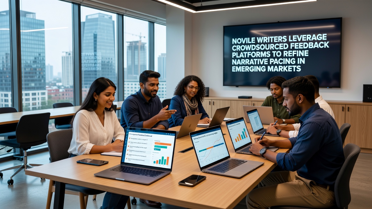 Novile Writers in Emerging Markets Adopt Crowdsourced Platforms to Sharpen Narrative Pacing