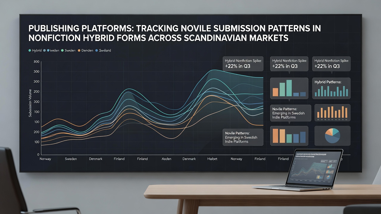 Publishing Platforms Track Novile Submission Patterns in Nonfiction Hybrid Forms Across Scandinavian Markets